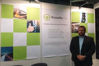 Paul Mundt (Innovation Manager) at TU AUTOMOTIVE stand